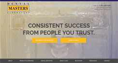 Desktop Screenshot of dentalmasters.com